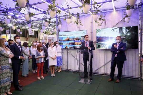 Milagros Tolón participa en Fitur en la presentación del Plan operativo 2021 del Grupo de Ciudades Patrimonio de España