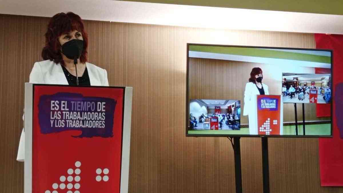 Lola Cachero fue reelegida secretaria general de la Federación de Servicios a la Ciudadanía de CCOO-CLM