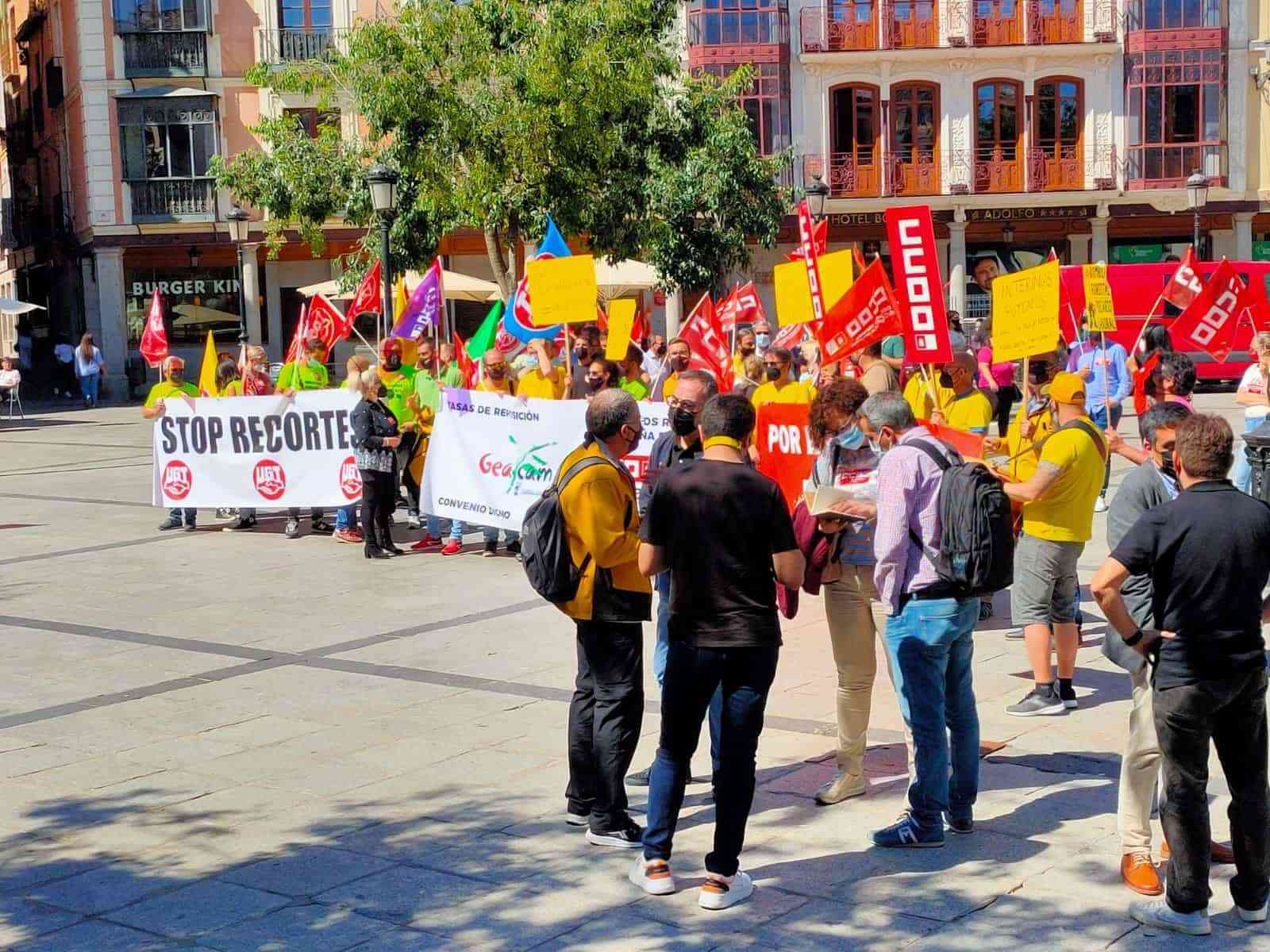 El PCE de Toledo secunda las concentraciones de GEACAM de cara a la Huelga