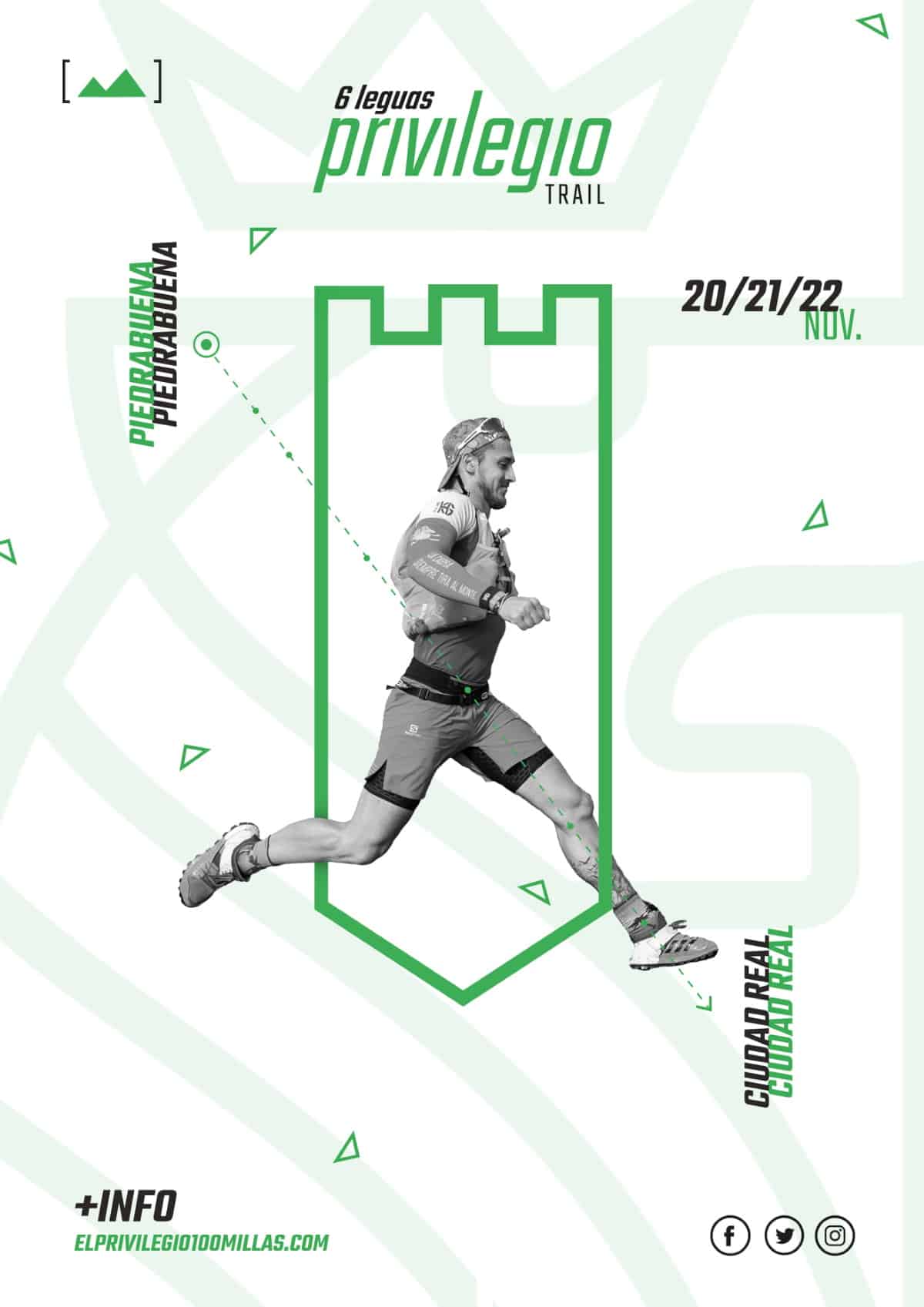 6 Leguas Privilegio Trail por los campos manchegos el próximo 21 de noviembre