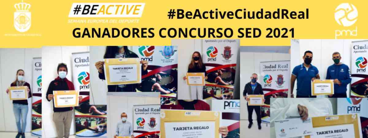 Ganadores de la Semana Europea del Deporte #BeActiveCiudadReal