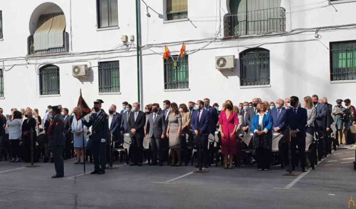 Caballero felicita a hombres y mujeres de la Guardia Civil que prestan servicio en la provincia de Ciudad Real