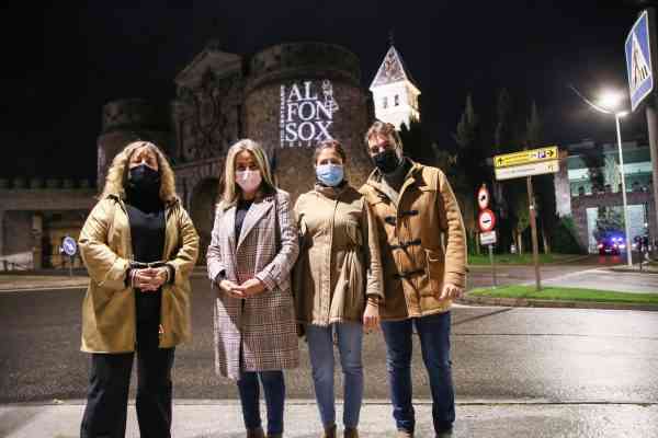 Toledo renueva la iluminación del monumento a las Tres Culturas con motivo del VIII Centenario de Alfonso X