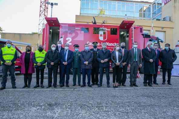 El Gobierno regional destaca la excelente coordinación entre el 1-1-2 y los grupos de intervención en emergencias para garantizar una respuesta “integral, rápida y eficaz”