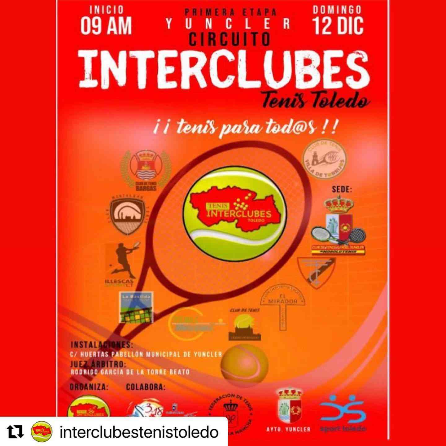 Empieza el Circuito Interclubes de Tenis de Toledo en Yuncler