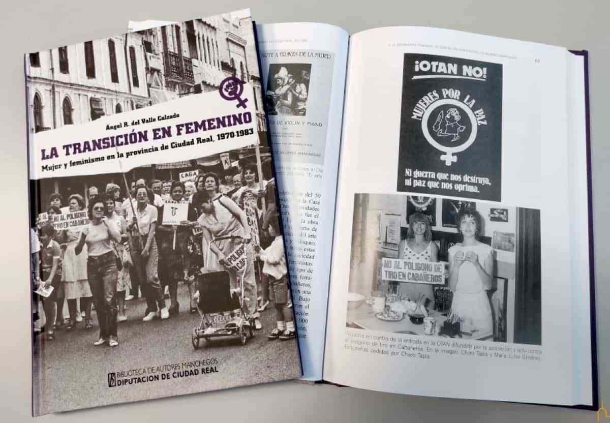 El libro «La Transición en femenino», editado por la Biblioteca de Autores Manchegos presentarán mañana en Ciudad Real