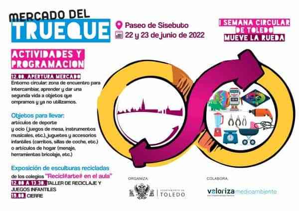 Toledo ofrece trueques, talleres y juegos especiales con motivo de la celebración de la I Semana Circular de Toledo ‘Mueve la Rueda’
