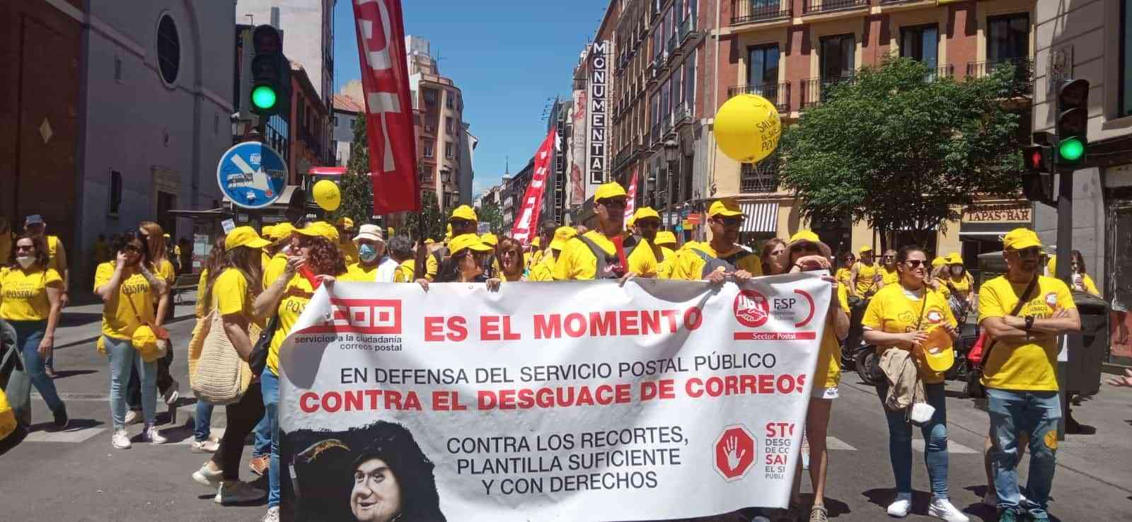 Masivo seguimiento de la huelga de Correos en la provincia de Toledo