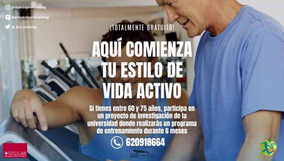 UCLM busca personas voluntarias de entre 60 y 75 años para un programa de entrenamiento sobre envejecimiento saludable