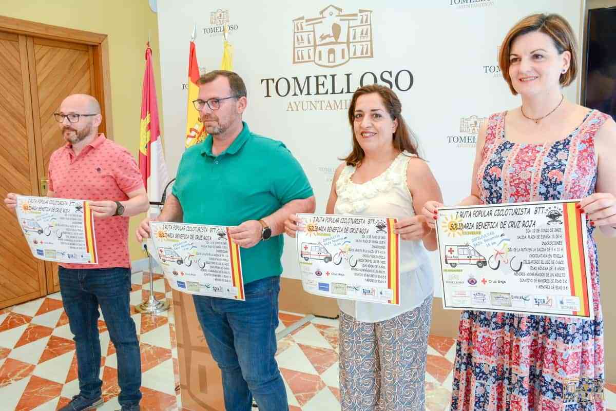 7ª Marcha Cicloturista BTT este domingo 12 de junio en Tomelloso a beneficio de la Cruz Roja
