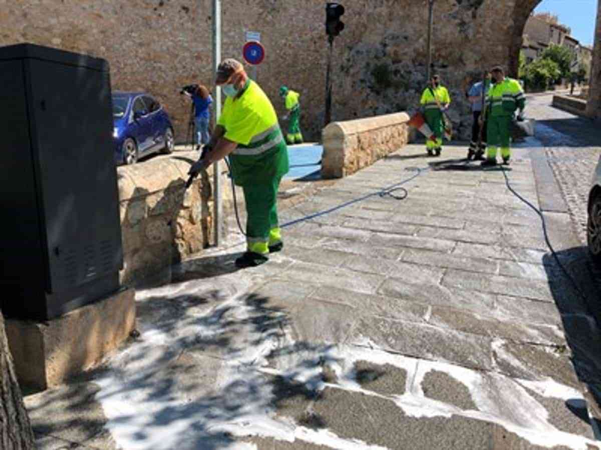 Campaña de limpieza intensiva barrio a barrio del ayuntamiento de Cuenca desde hoy y hasta el 4 de julio
