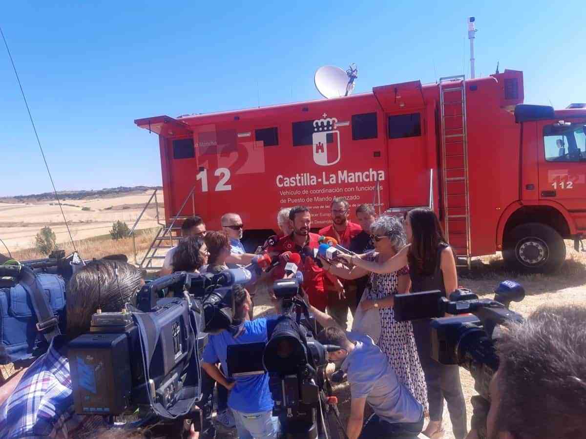 El incendio en Humanes se originó en tareas agrícolas y el de Malagón cerca de unas instalaciones ganaderas
