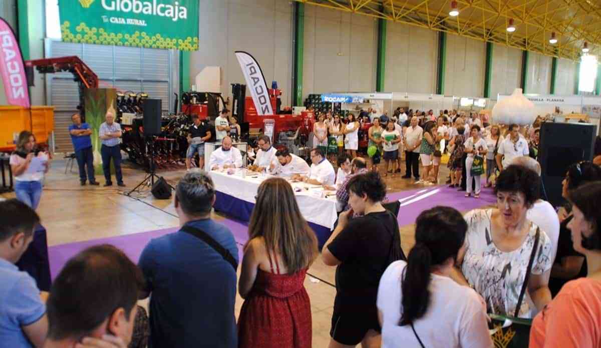 La XLVIII Feria Internacional del Ajo de Las Pedroñeras contará con la participación de 42 expositores