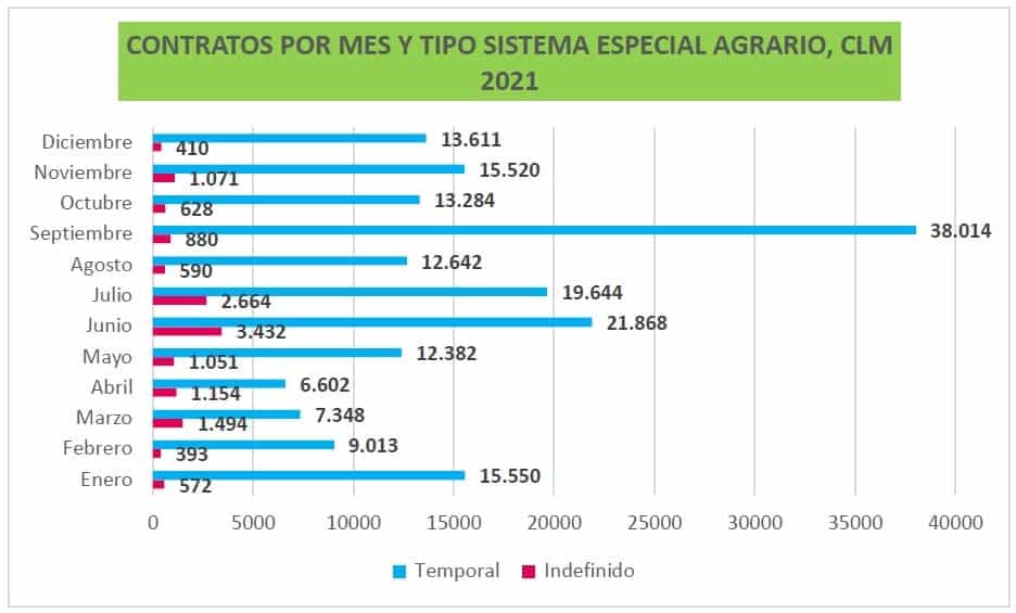 La vendimia no empleará este año trabajadores eventuales en CLM, pero sí a unas 25.000 personas fijas-discontinuas