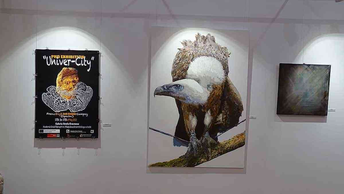 Franz Campoy muestra en una exposición sus estudios sobre Arte Urbano, Mural y Graffiti en Polonia