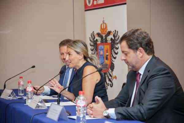 La alcaldesa de Toledo inaugura el II Congreso de Derecho Mercantil y Concursal, el primero tras la reforma de la Ley Concursal