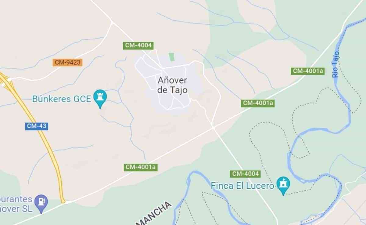 Sucesos.- Muere el conductor del turismo que colisionó con un camión en Añover del Tajo (Toledo)