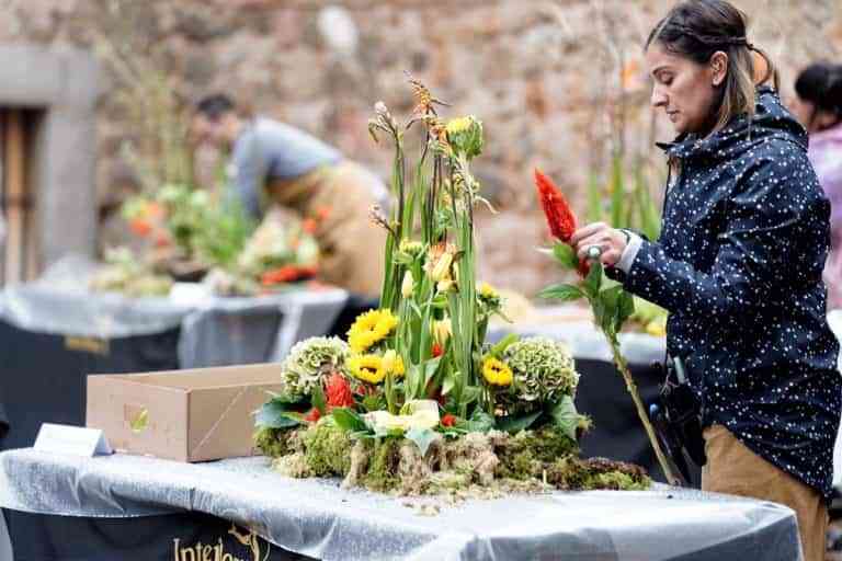 Toledo se viste de flores para encumbrar este sábado al Mejor Artesano Florista de España de la mano de Interflora