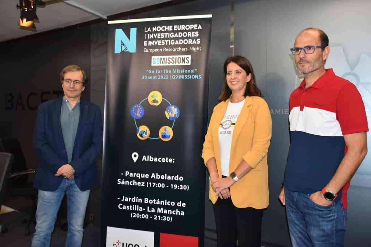 Este 30 de septiembre ‘La Noche de los Investigadores e Investigadoras en Albacete’ en el Parque de Abelardo Sánchez y el Jardín Botánico de Castilla-La Mancha