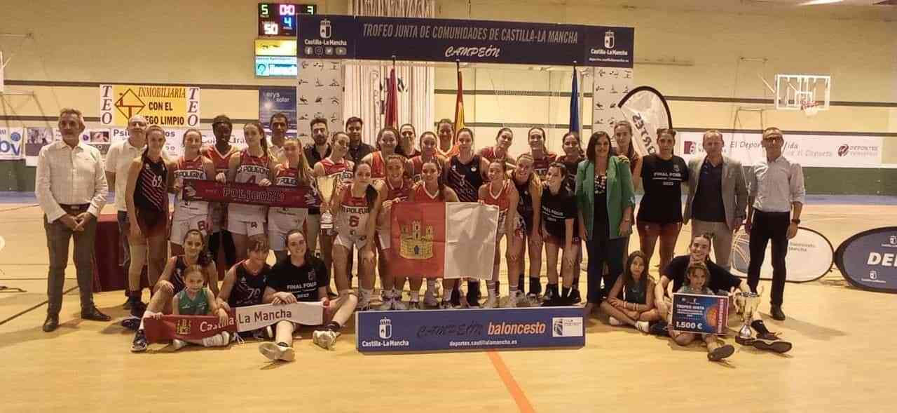 El Gobierno regional felicita al CB Polígono por haberse proclamado campeón del Trofeo Junta de Comunidades de baloncesto femenino