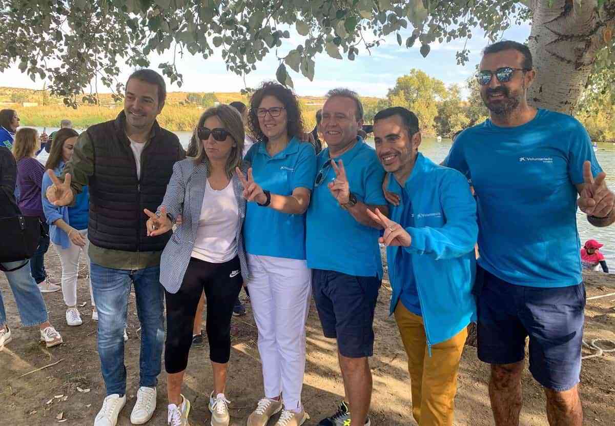 Tolón aprovecha la celebración del I Open Nacional de Piragüismo Inclusivo para volver a pedir un Tajo limpio