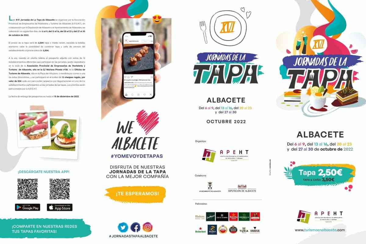 Las XVI Jornadas de la Tapa de Albacete se celebrarán los fines de semana con participación de 93 establecimientos