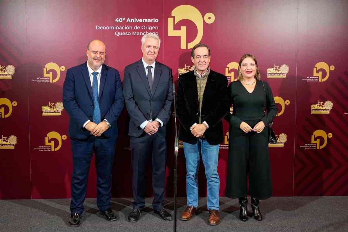 La Denominación de Origen Protegida Queso Manchego celebra su 40 aniversario y nombra presidente de Honor a José Bono