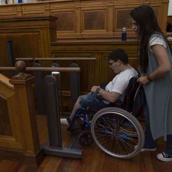 Las Cortes celebrarán el Día Internacional de la Discapacidad con los colectivos, que premian su Plan de Accesibilidad