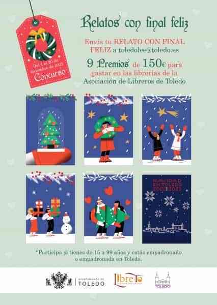 ‘Relatos con final feliz’ y ‘Cartas de buenos deseos’, los 2 concursos de escritura con los que Toledo Lee cierra el año