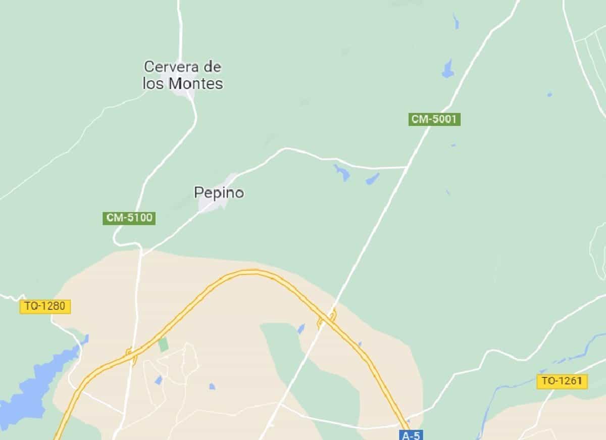 Sucesos.- Un hombre fallece y otro resulta herido tras la colisión de dos turismos en la A-5 en Pepino (Toledo)