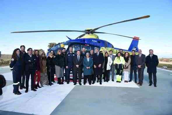 Mejora de la atención sanitaria en Castilla-La Mancha: incremento de las helisuperficies.
