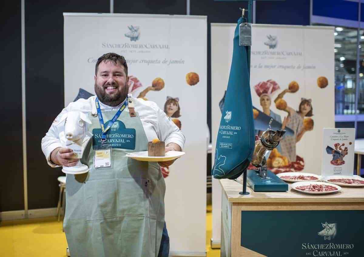 Juan Monteagudo, el Chef Abadol Albaceteño, Ganador del Mejor Jamón Ibérico Croqueta de España