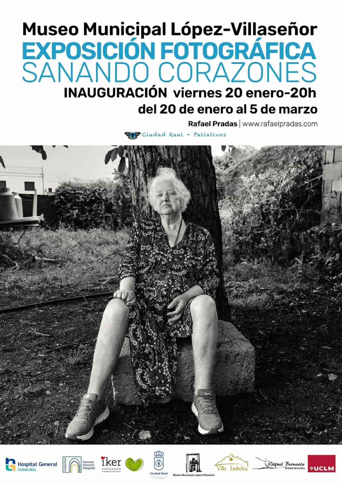 Inaugurarán la exposición fotográfica “Sanando corazones” de Rafael Pradas el 20 de enero en el Museo Municipal López-Villaseñor de Ciudad Real