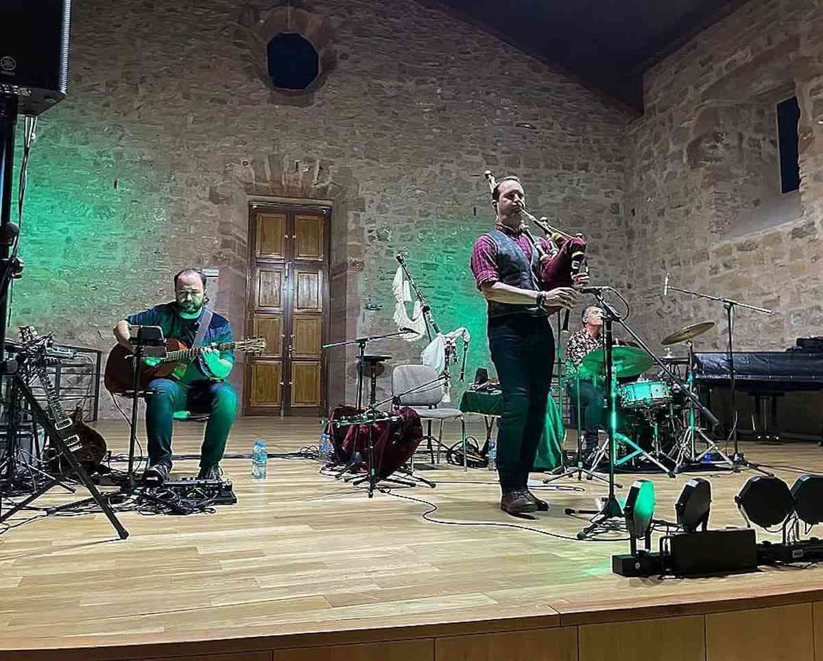 Sigüenza cierra los conciertos de 'En Clave de RE-D' de la mano de la Mosquera Celtic Band