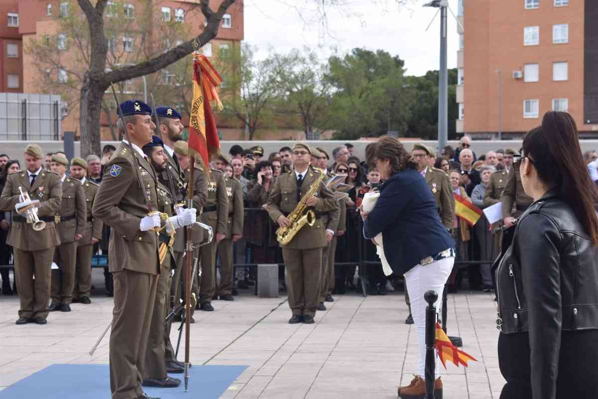 Más de 300 personas prometen fidelidad a la bandera en la ceremonia de la Puerta de Toledo de Ciudad Real