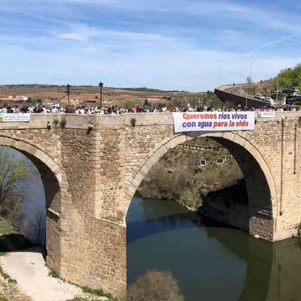 Manifestación en Toledo exige compromiso político en defensa de ríos vivos