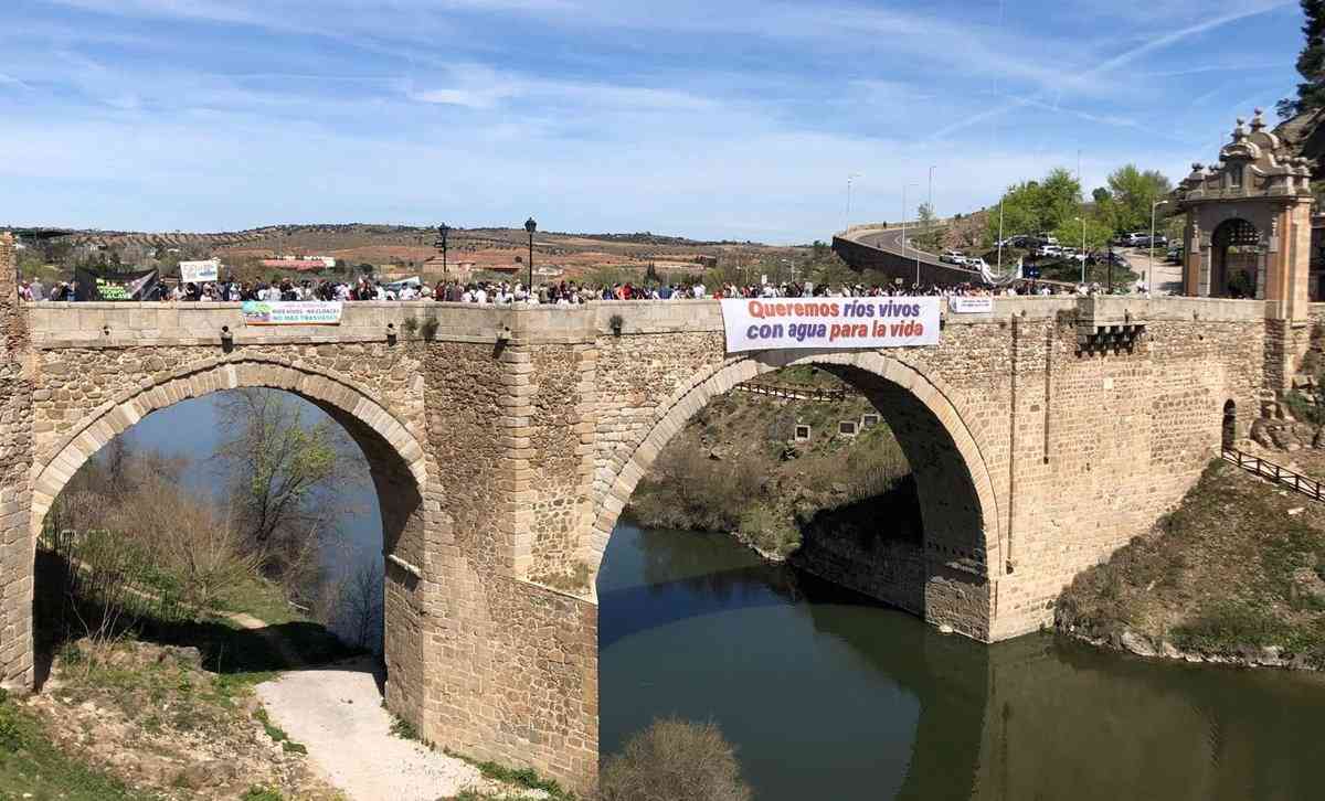 Manifestación en Toledo exige compromiso político en defensa de ríos vivos