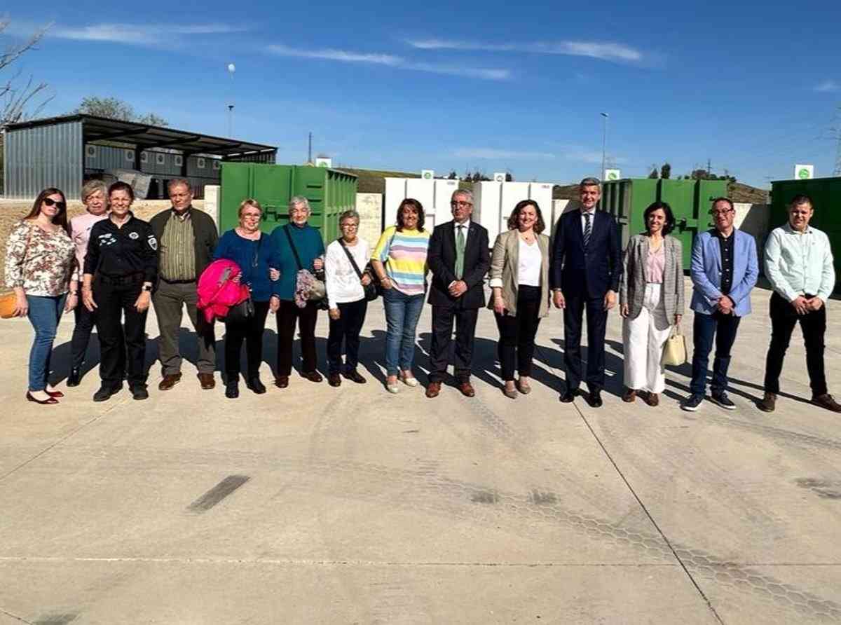 Se estrena un Punto Limpio en el municipio de Camarena (Toledo)