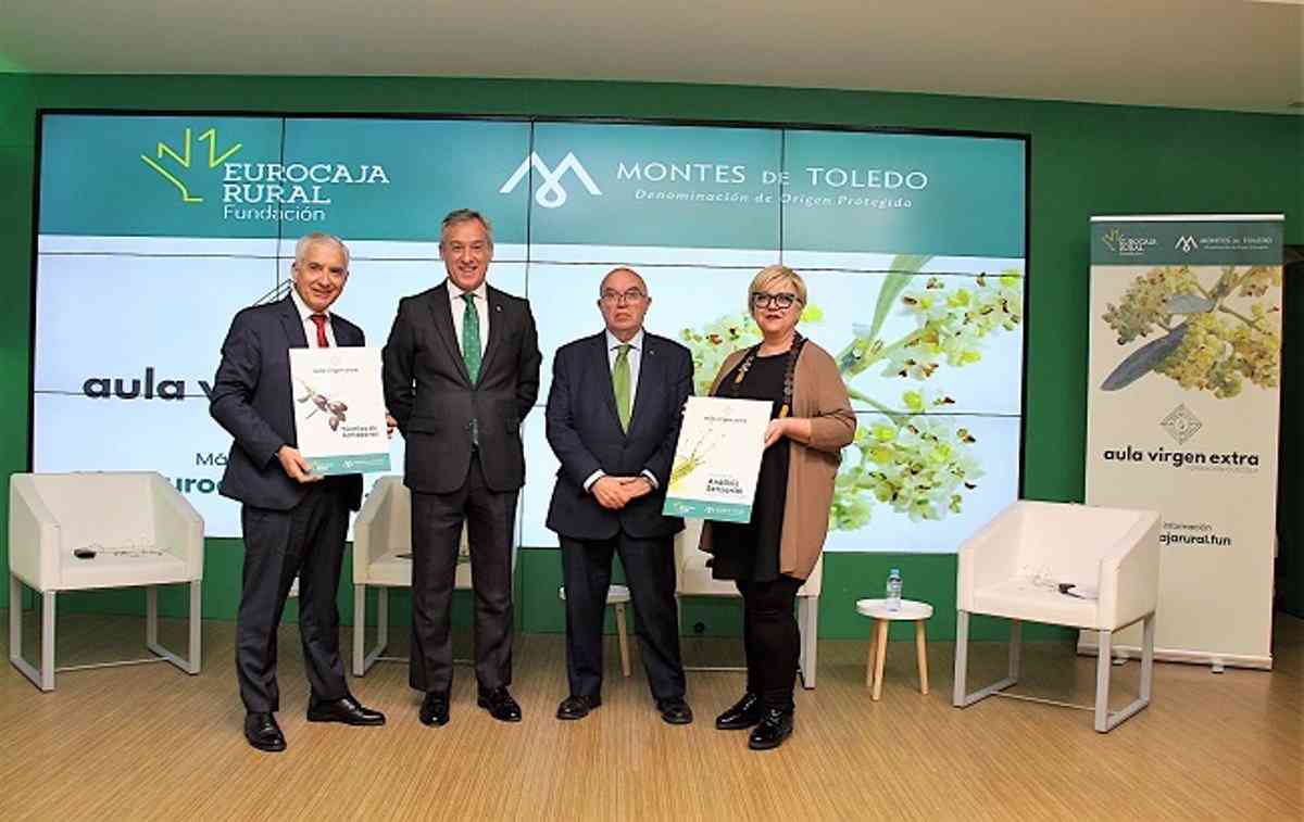 Eurocaja Rural y DOP Montes de Toledo se unen para profesionalizar el sector oleícola y mejorar los procesos de almazara.