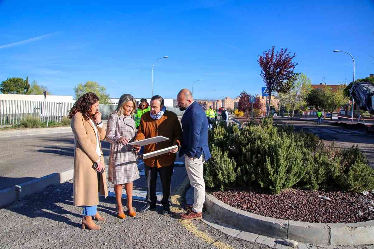 Mejora de la movilidad en el Polígono con la renovación de las calles Arles, Vía Tarpeya y Ventalomar impulsada por la alcaldesa Tolón.