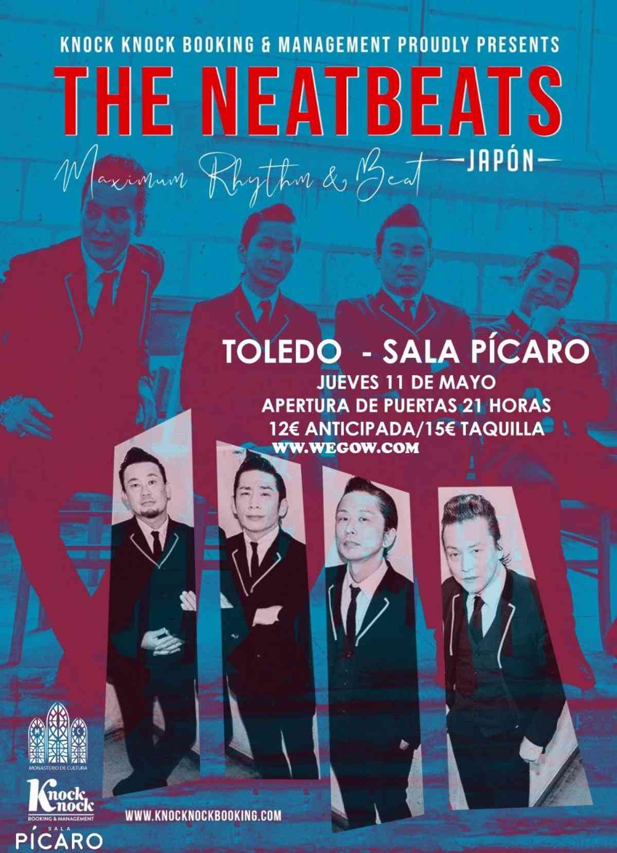 Los Neatbeats japoneses comienzan su gira española en la Sala Pícaro de Toledo este jueves
