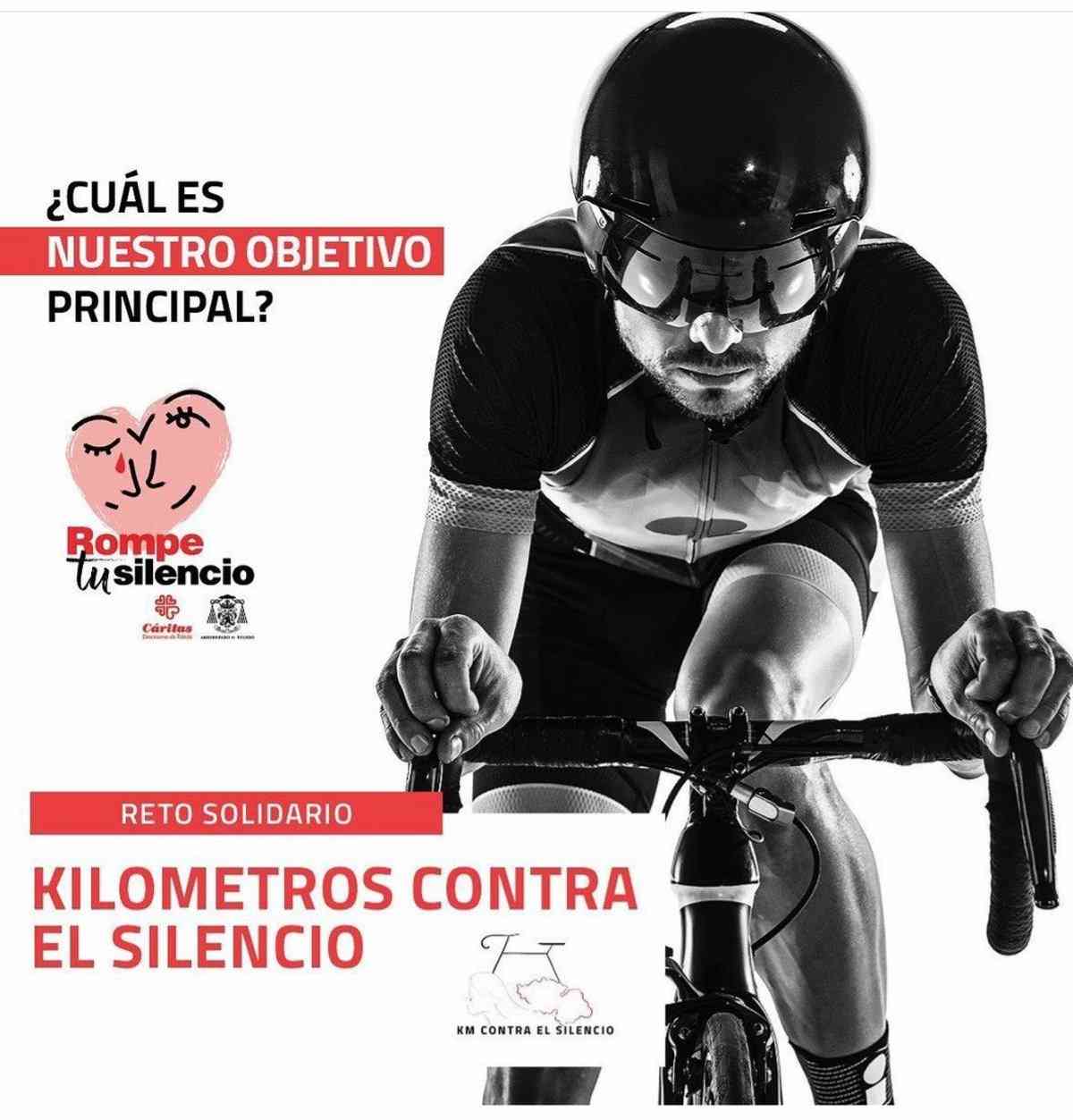 Iniciativa solidaria ‘Km contra el silencio’ ayudará a mujeres víctimas de violencia, ¡únete con Cáritas Toledo!