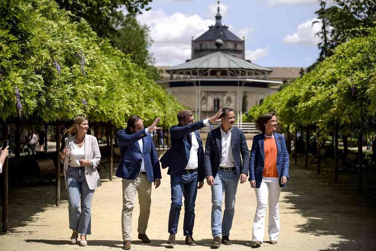 «Feijóo insta a los candidatos del PSOE a exigir a Sánchez que abandone a Bildu o renuncie al partido por motivos de «dignidad».»