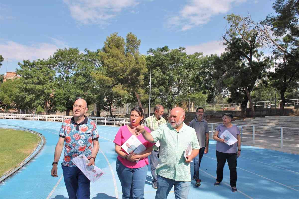Propuesta de la coalición IU-Podemos en Toledo: complejo deportivo y viviendas protegidas en terreno del Virgen de la Salud.