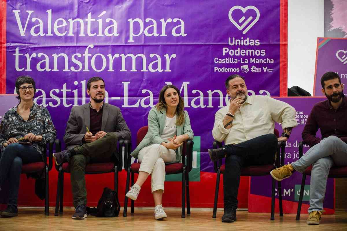 Montero critica a Page por buscar constantemente acuerdos con el PP: «La derecha tiene poder incluso sin estar en el gobierno con él»