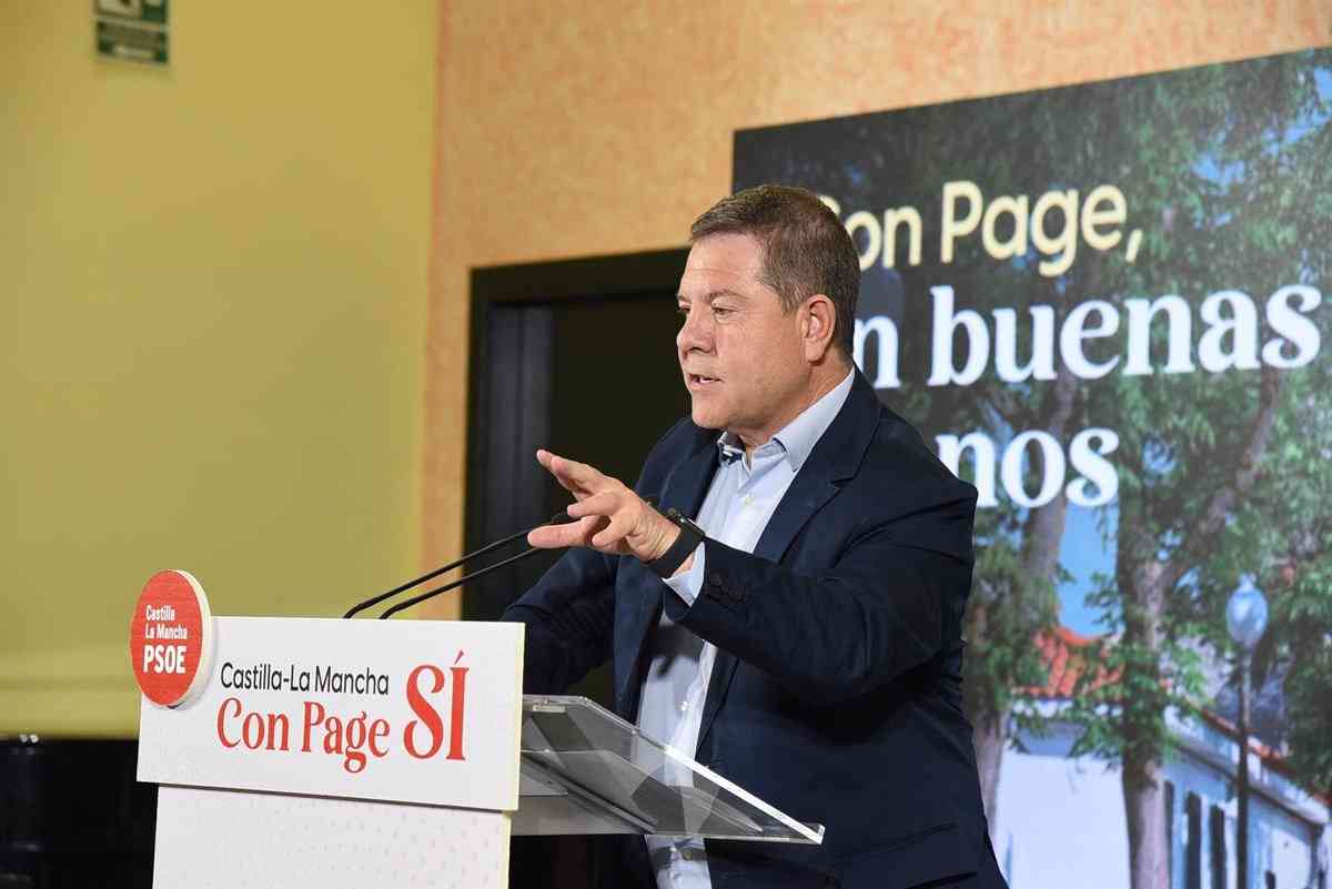 Page asegura que el PSOE garantiza la tranquilidad: «No habrá motivos de preocupación con nosotros».