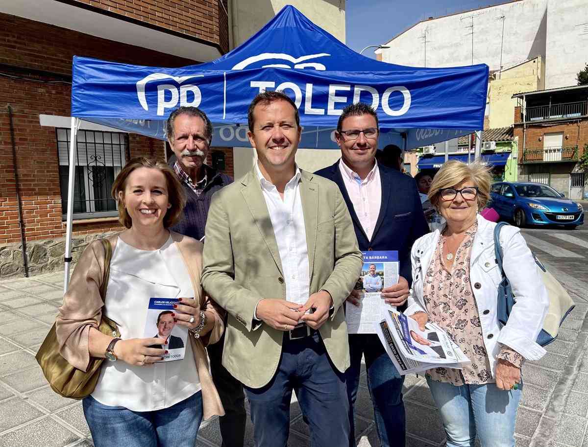 Propuesta del PP para ampliar el estacionamiento en Santa Bárbara, Toledo, a través de la utilización de terrenos.