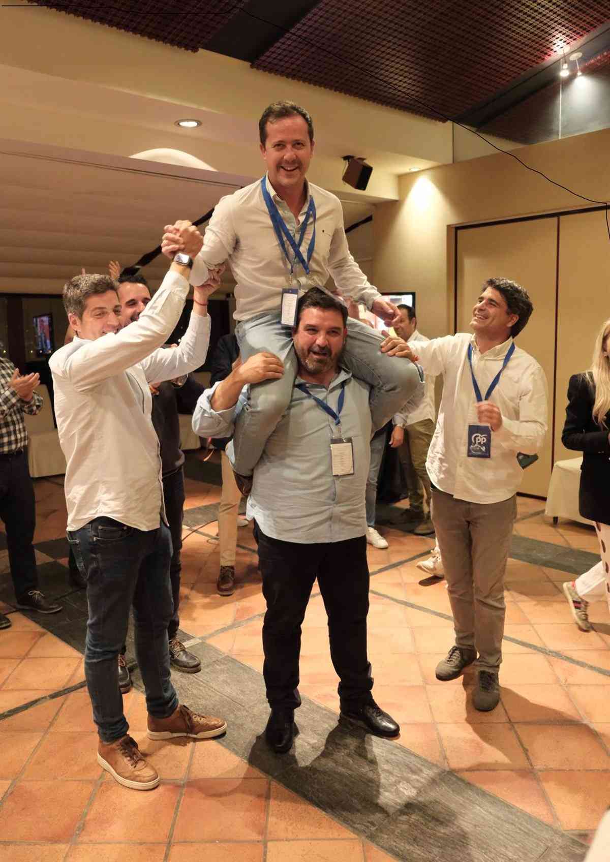 Velázquez (PP) contento con la elección de Toledo por el cambio y abierto a dialogar con Vox.