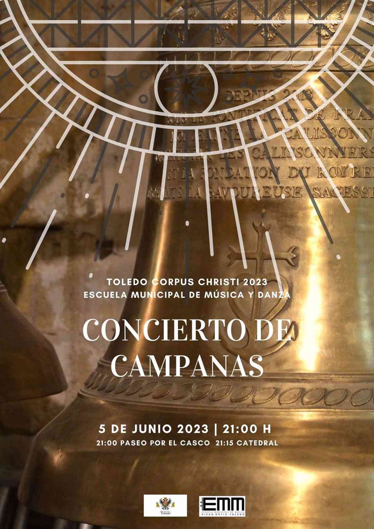La Semana Grande del Corpus Christi inicia con el Concierto de Campanas de Toledo este lunes.