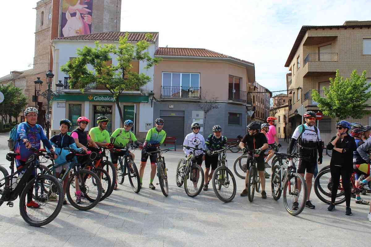El club Sobreruedas organiza una ruta Cicloturista en Quintanar de la Orden